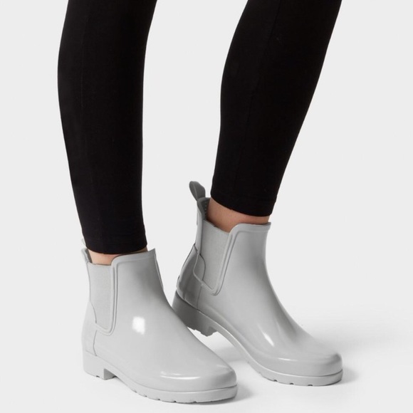 hunter refined chelsea boots